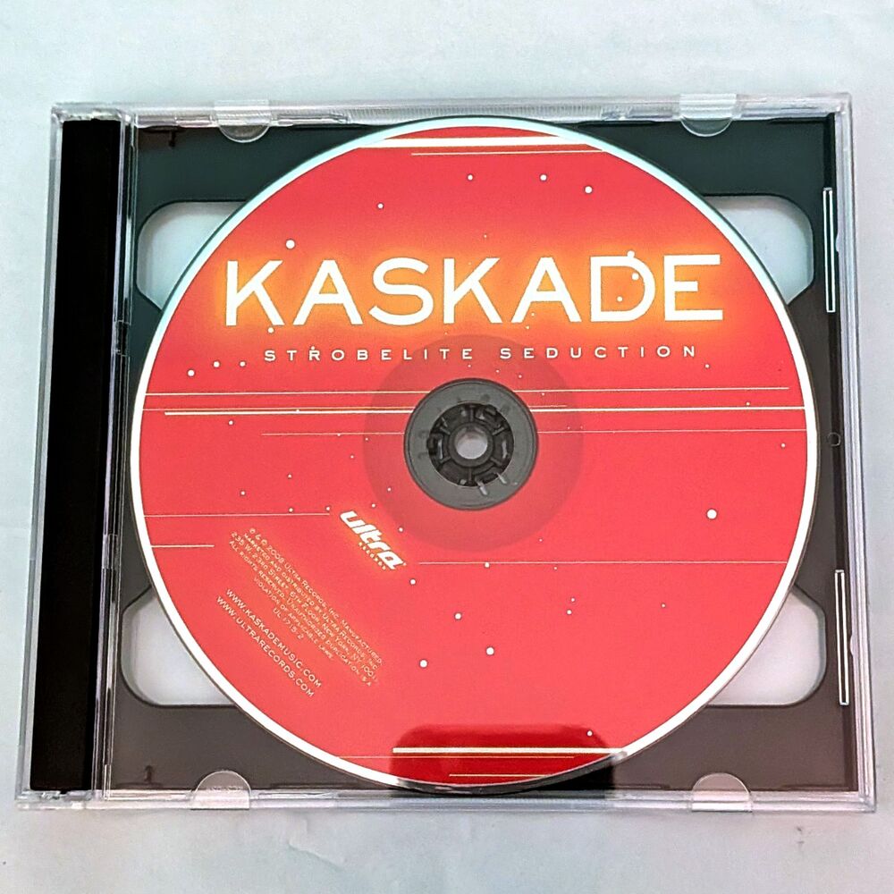 Kaskade Strobelite Seduction CD 2008 Music Electronic Dance House Rare Ultra